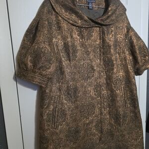 Chelsea & Theodore Metallic Brocade Jacket